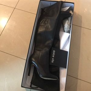 NEW Dolce Vita black boots with heels